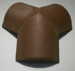 RENCONTRE 3 VOIES  BRUN DOUBLE ROMANE REDLAND